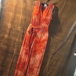 NWT Tie dye Jumpsuit